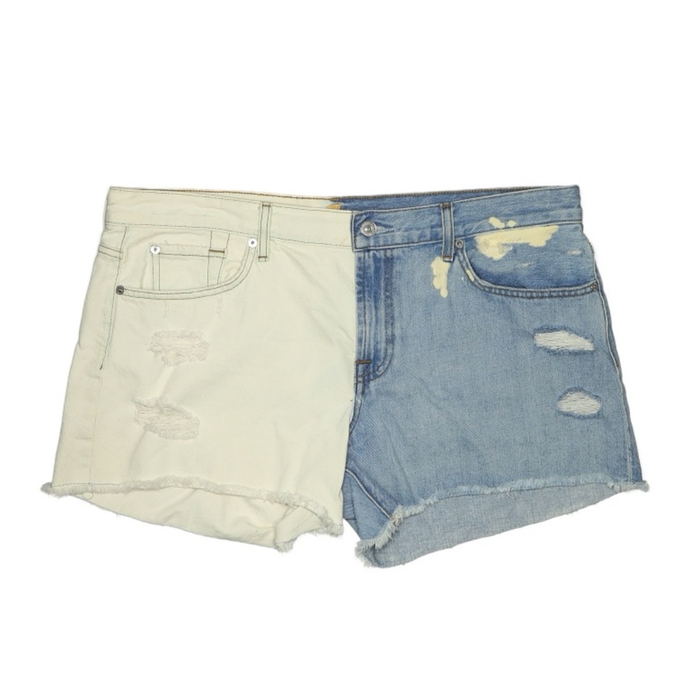 7 for all mankind denim shorts